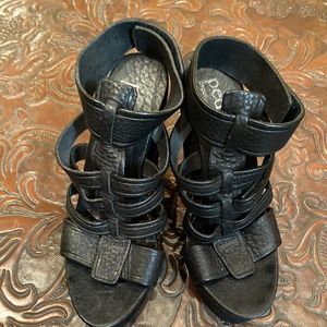 Pedro Garcia black sandals